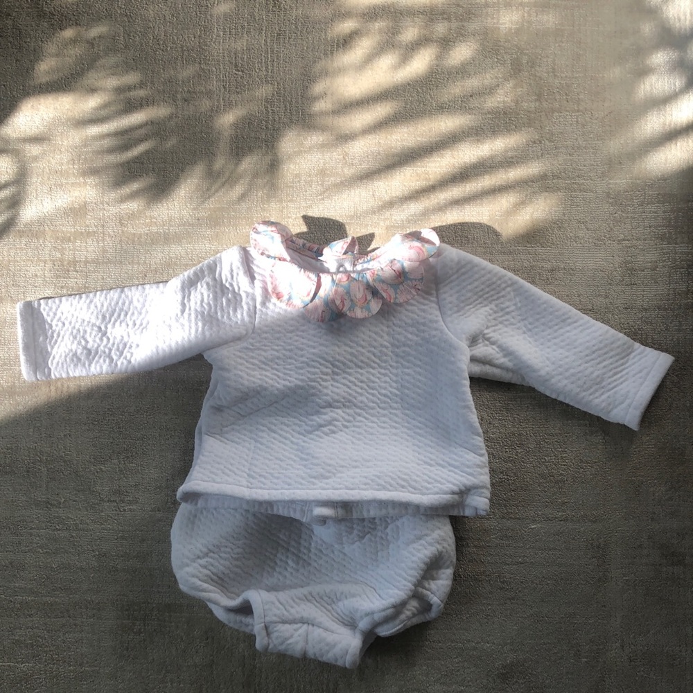 Jacadi Baby Set NWOT 12 month